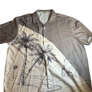 Taupe and cream cool shirt 3x